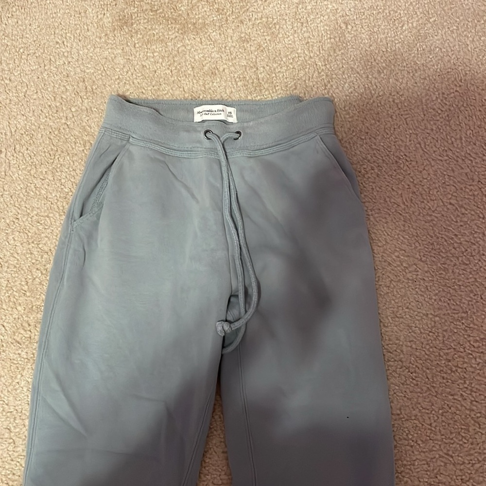 Abercrombie & Fitch Dusty Blue Jogger Sweatpants - Picture 4 of 5